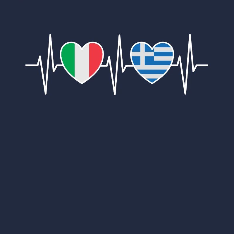 Italie et Grèce Drapeau grec Drapeaux