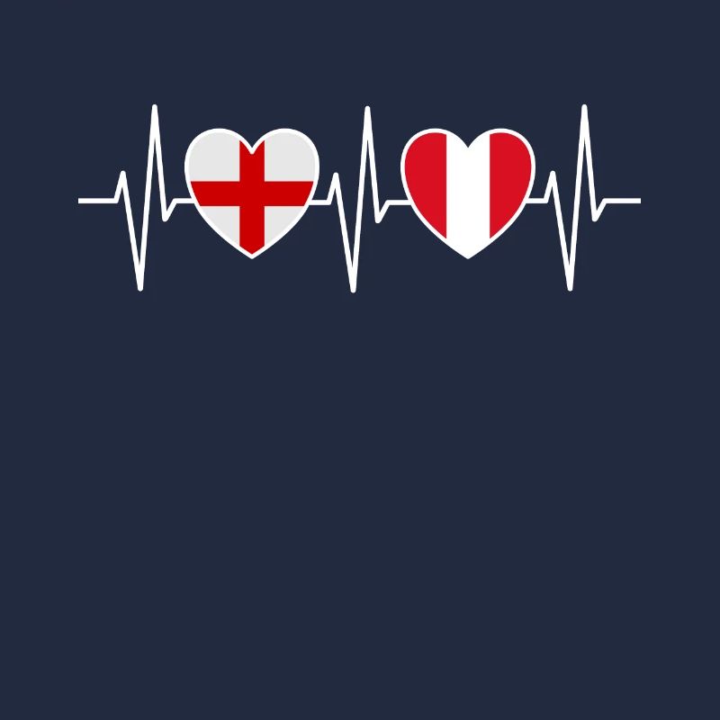 Angleterre et Pérou Drapeau péruvien Drapeaux