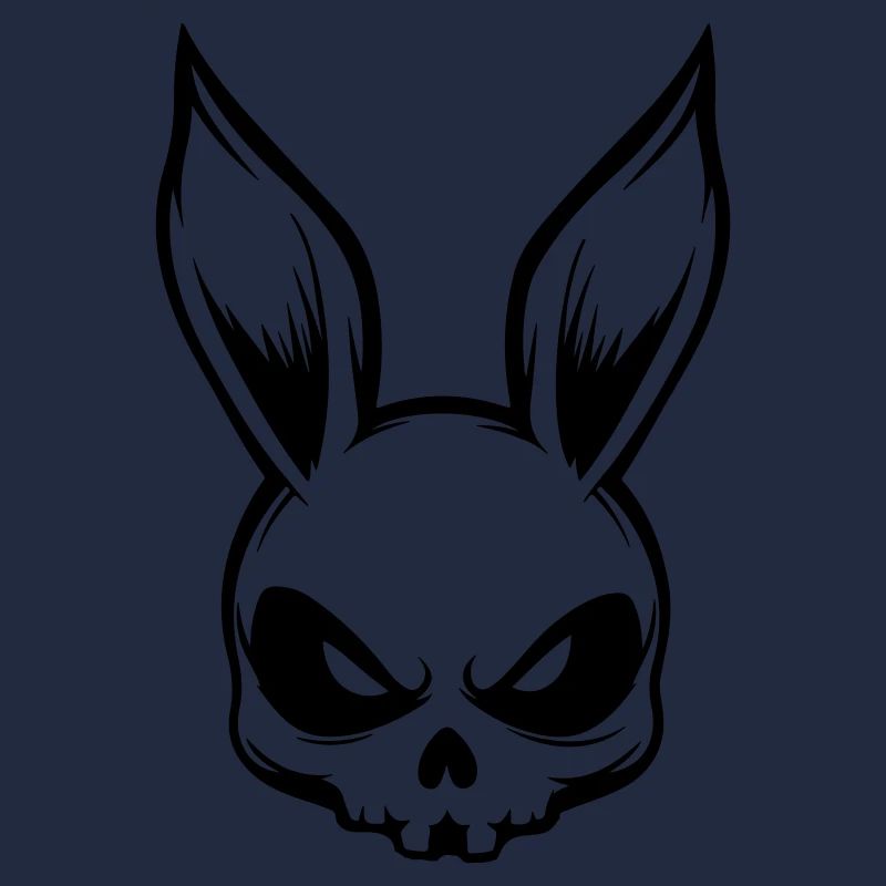 Bunny Skeleton Skull
