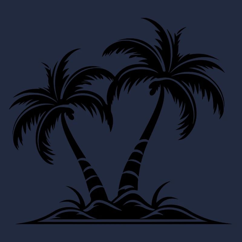 Palmen Insel