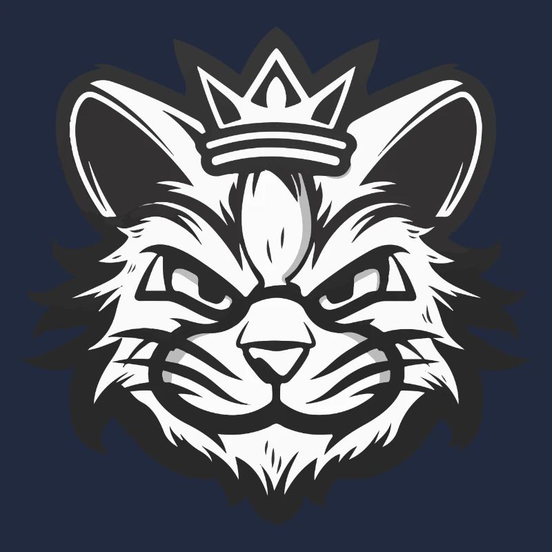 Couronne de tête de chat