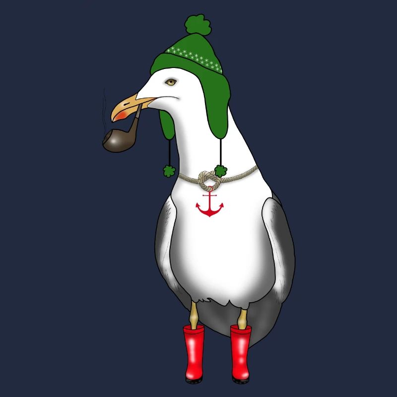Möwe Meer Küste Winter Geschenkidee