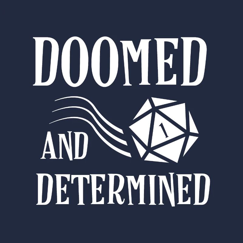 Échec critique condamné et déterminé de D20 Dice
