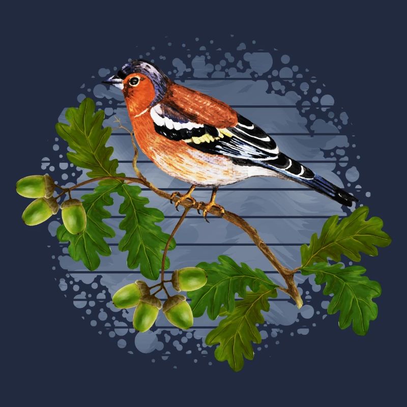 Bunter Vogel
