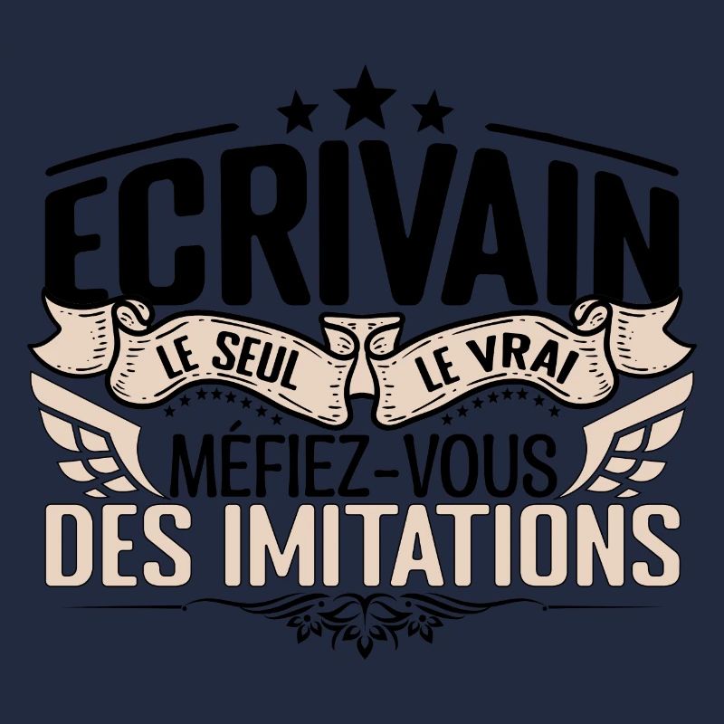 Écrivain cadeau Écrivain le vrai Écrivain