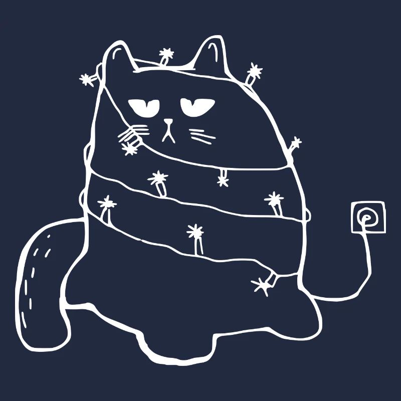 Chat de Noël Chat Visage Chats de Noël