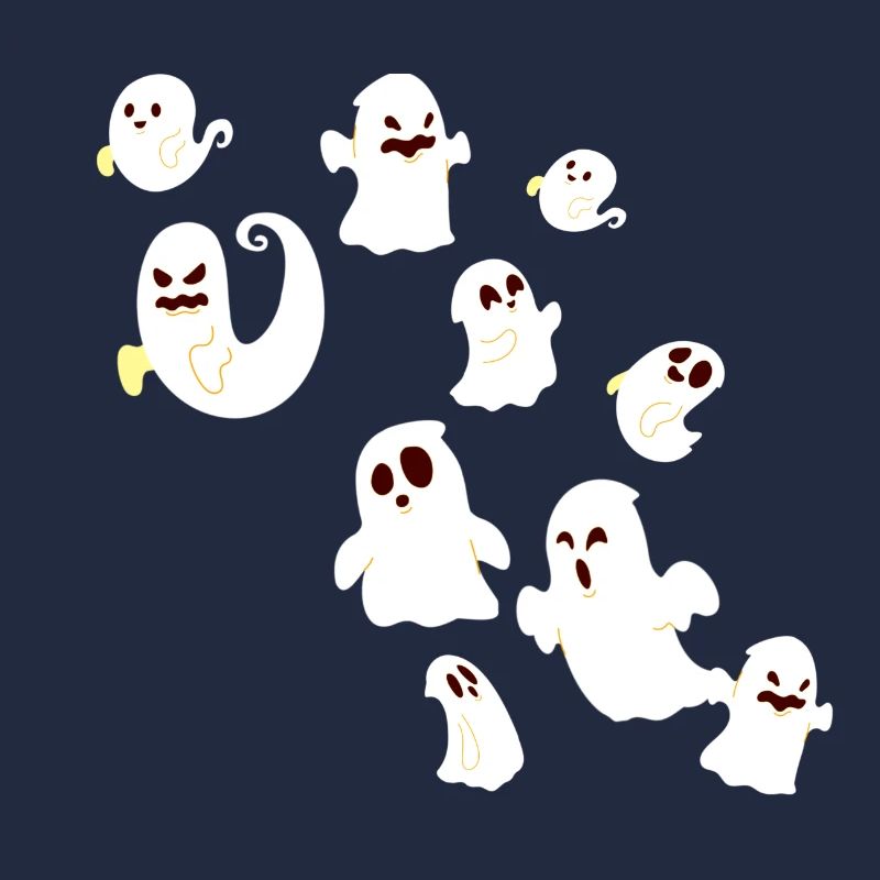 ghosts, ghosts, ghost, ghost, carnival