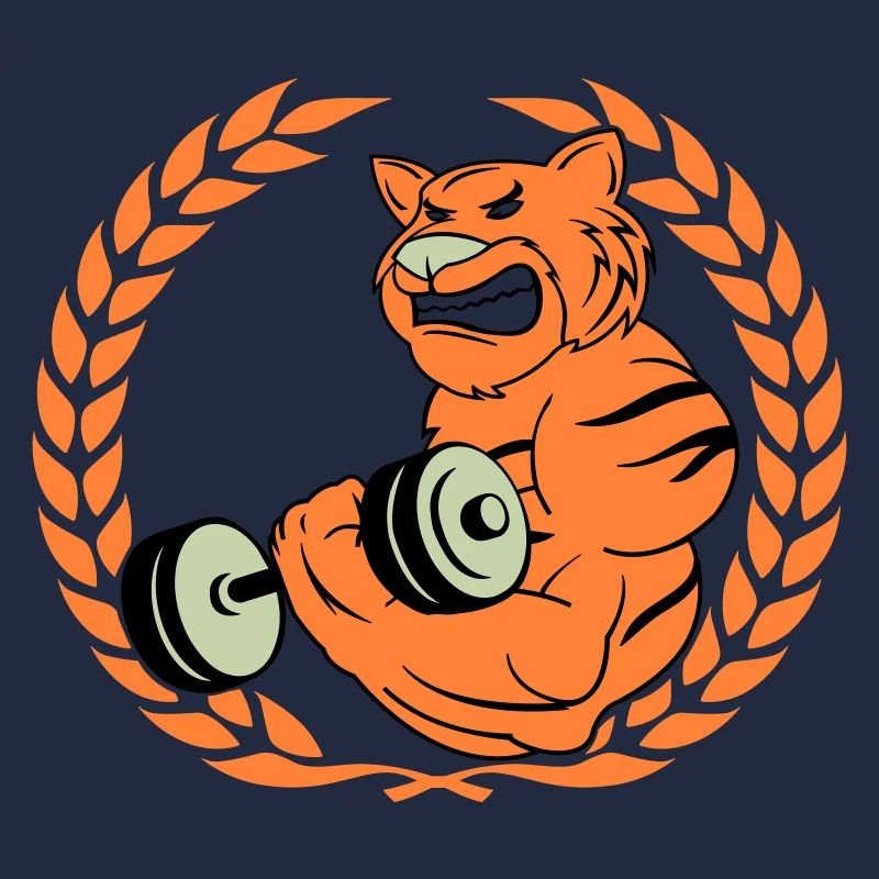 Tiger Muscle Bodybuilder