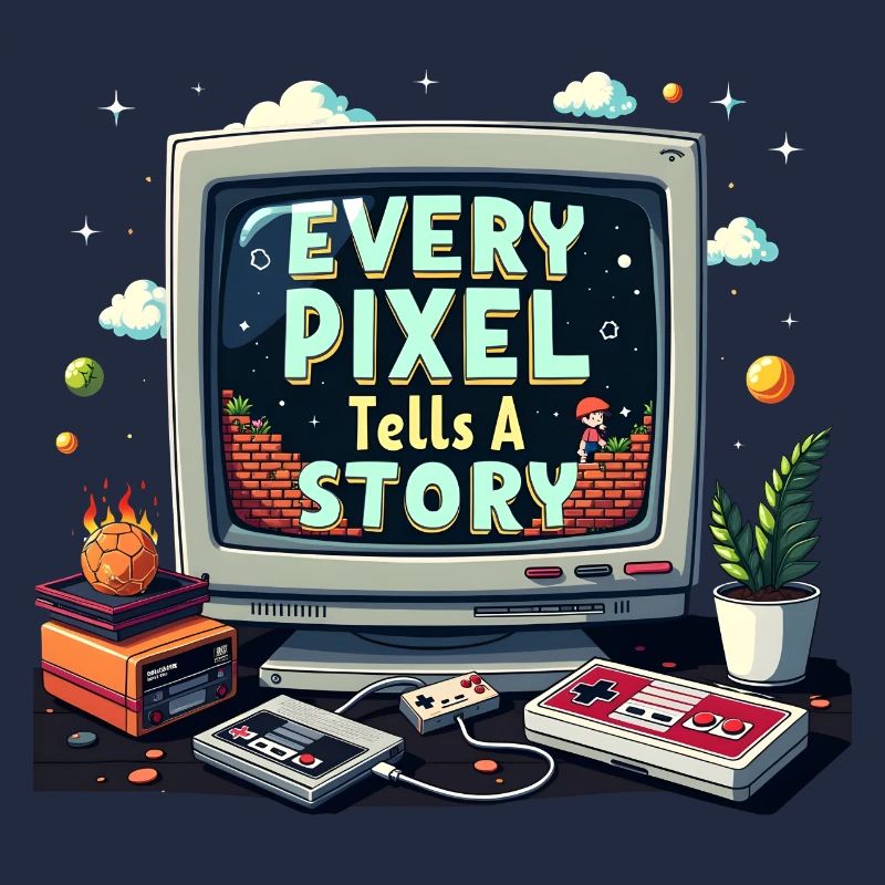 Chaque pixel raconte une histoire - Retro Gaming