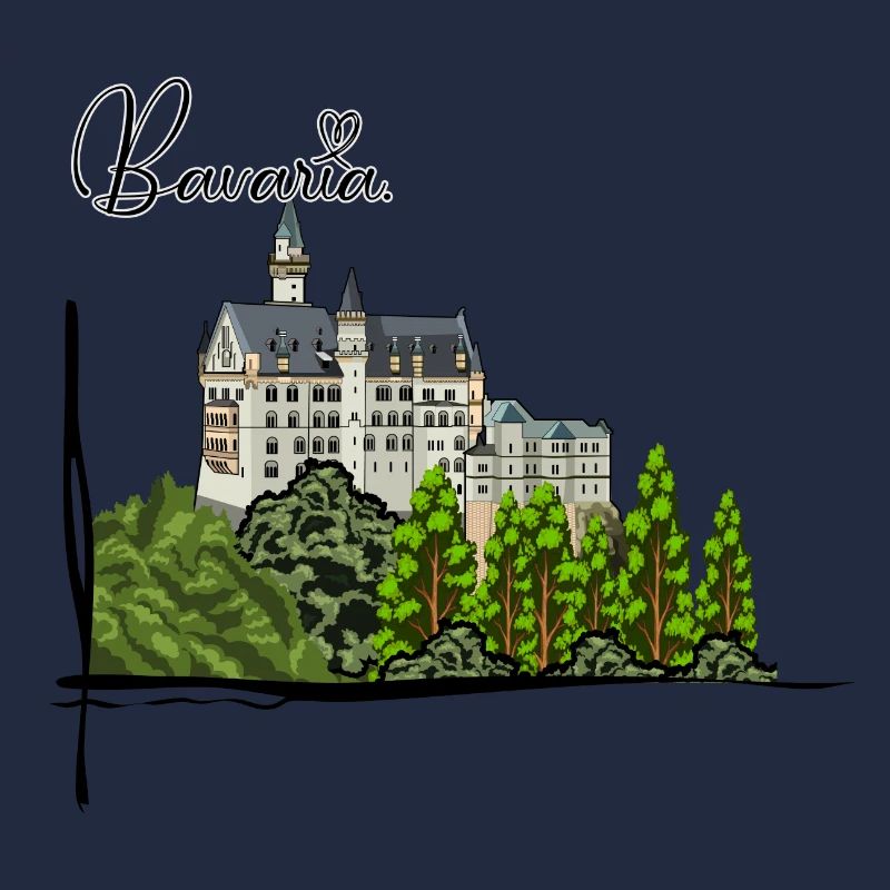 Schloss Neuschwanstein // Illustration