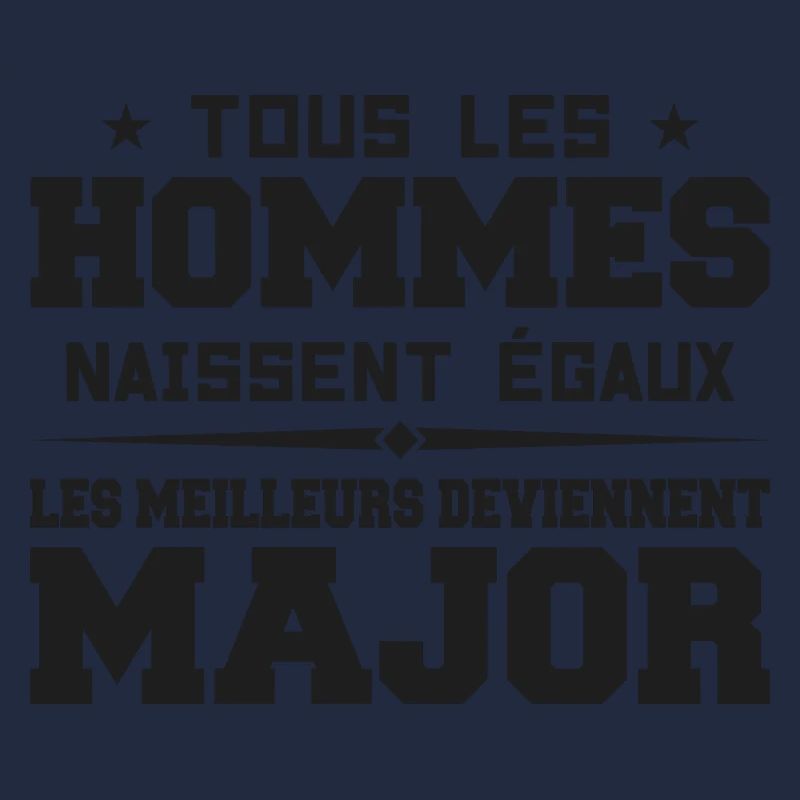 Grade major cadeau drôle militaire armée