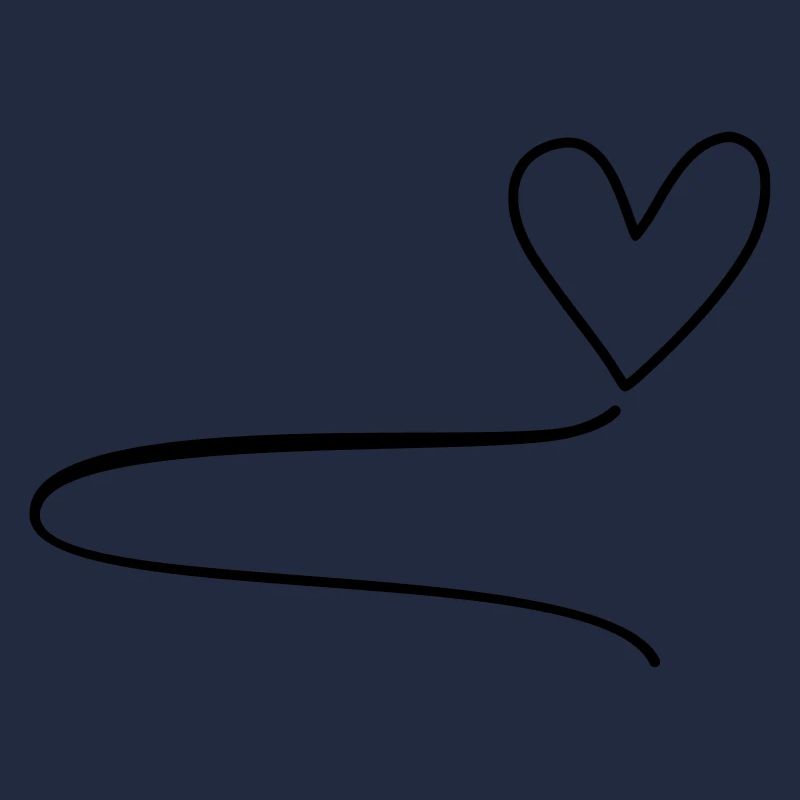 Coeur de la ligne de l’élan