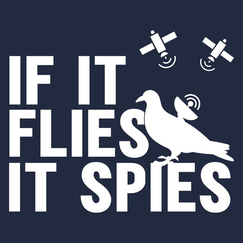 When it flies, it spies
