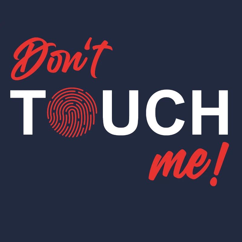 Ne me touchez pas - Empreinte digitale