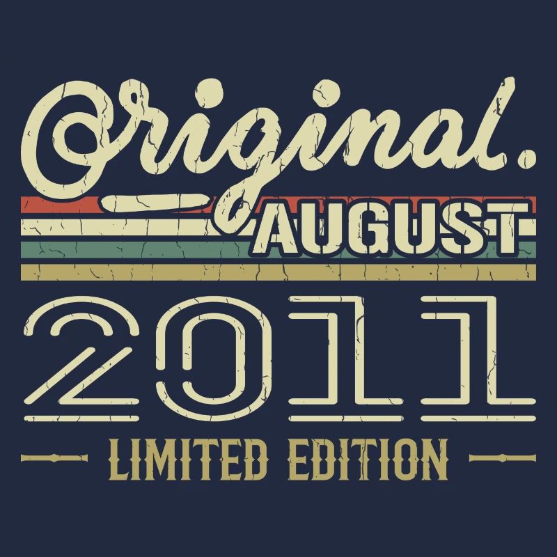 August 2011 Birthday August 2011 August 2011 Retro