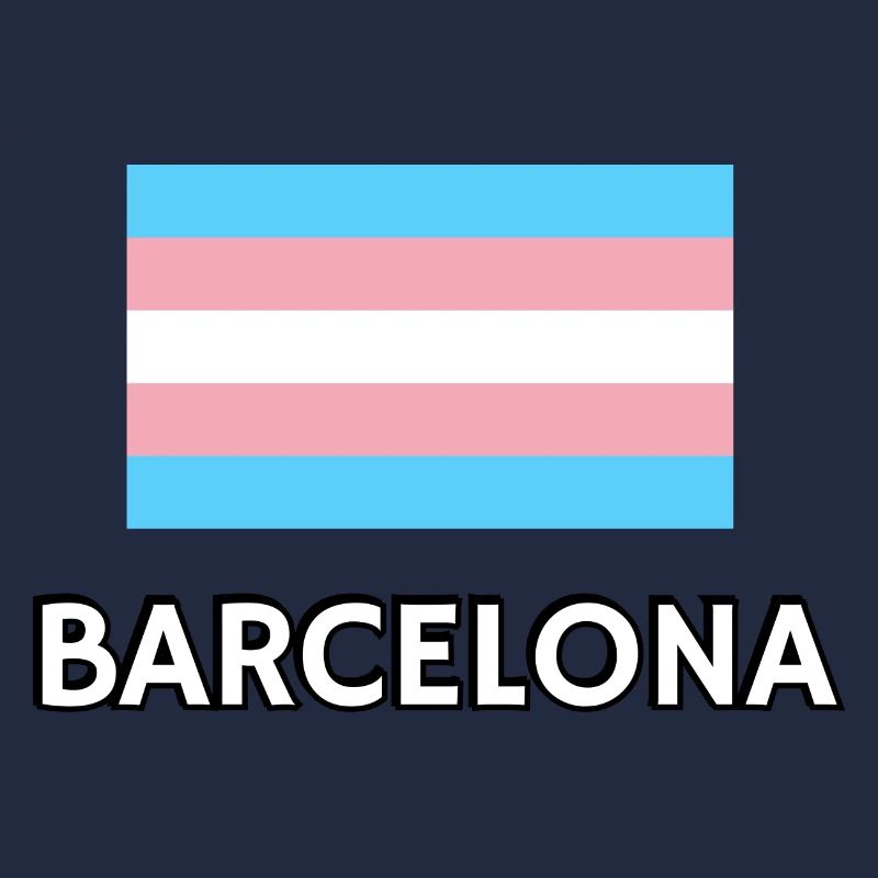 Trans Pride Flag Barcelona