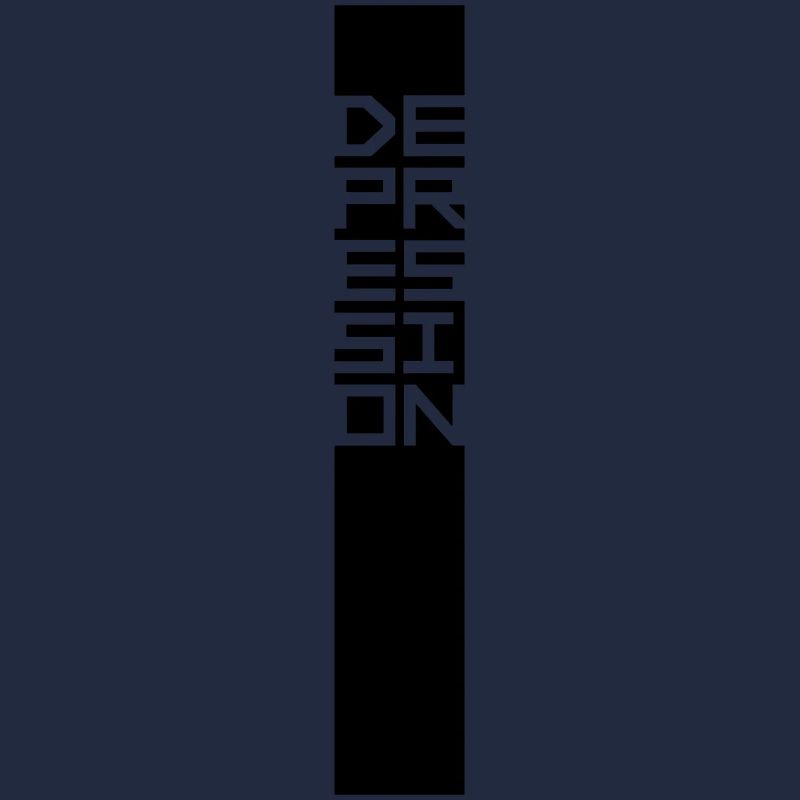 Text Balken Depression