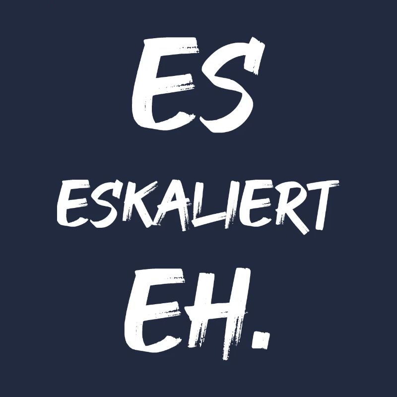 Es eskaliert eh.