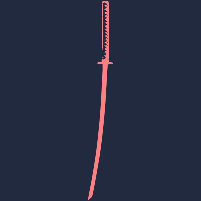 Katana drei Farben retro Samurai Schwerter 01