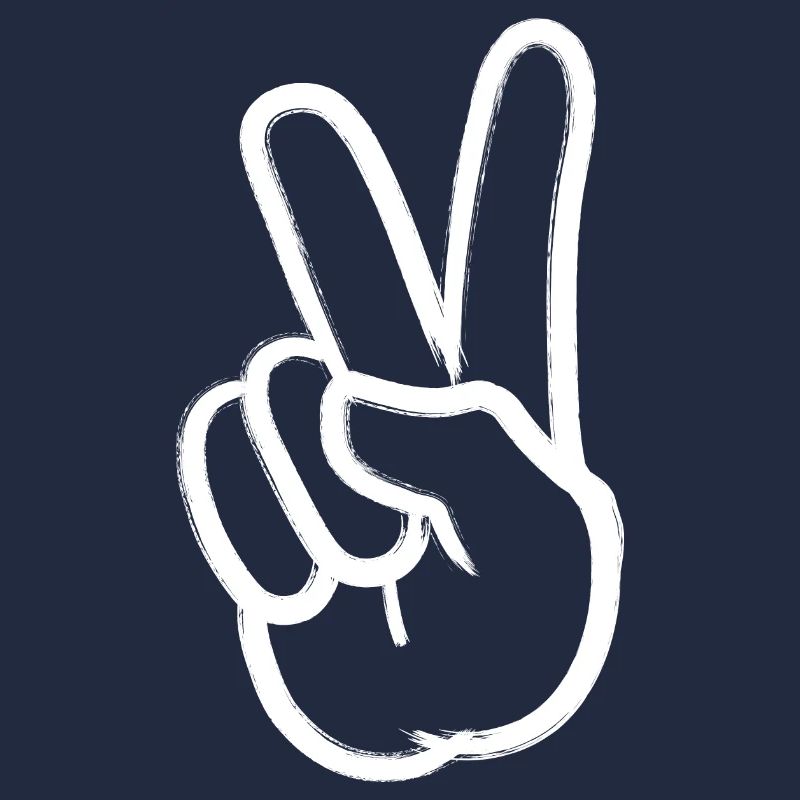 Friede Peacezeichen Hand