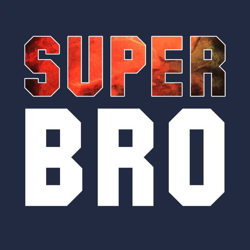 Super frère frère cadeau
