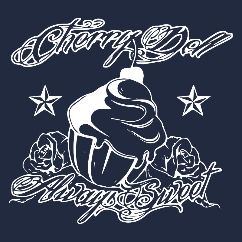 Rockabilly - Cupcake - Poupée Cerise