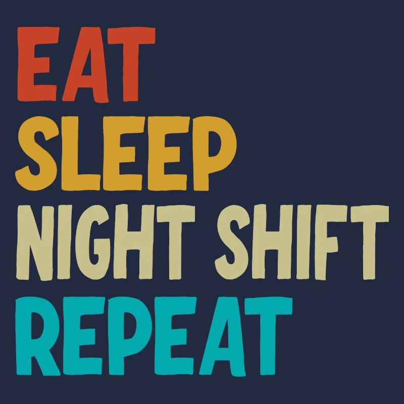 Manger Dormir Nuit Quart Répéter
