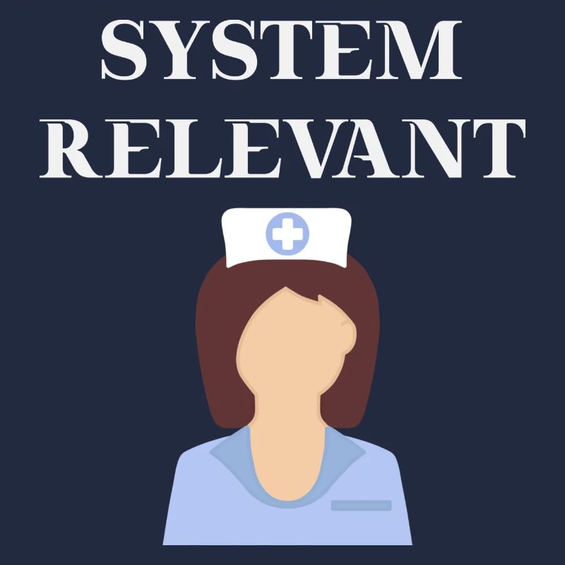 Krankenschwester Systemrelevant Geschenkidee