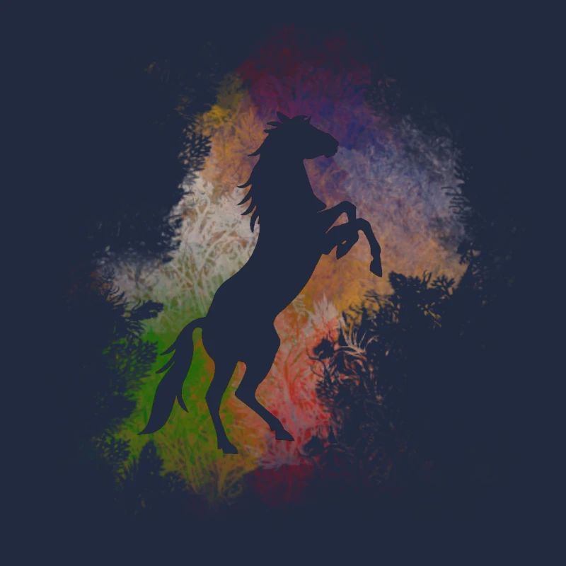 Schattenpferd Rauchfarben