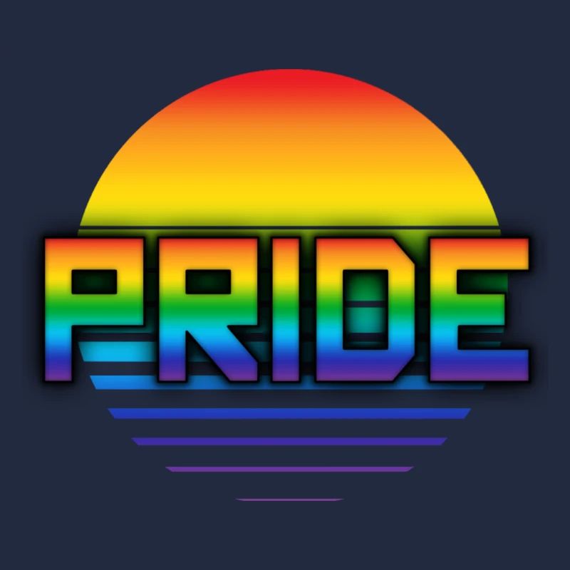 Rainbow Pride Synthwave