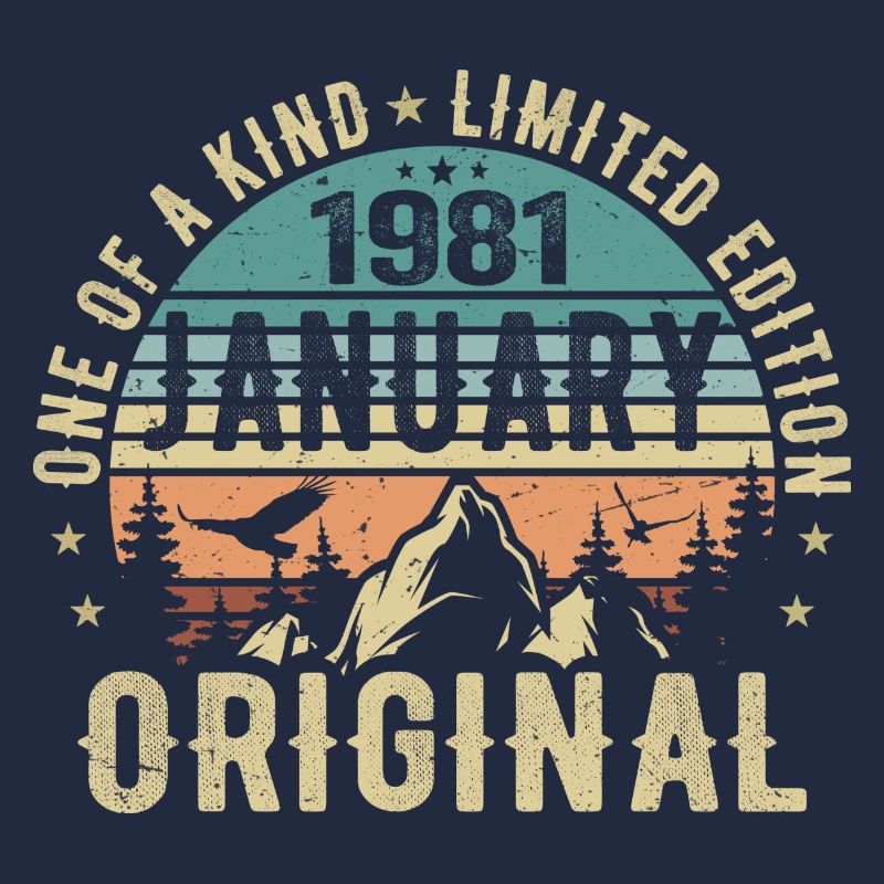 Geburtstagsgeschenk Januar 1981 - January 1981