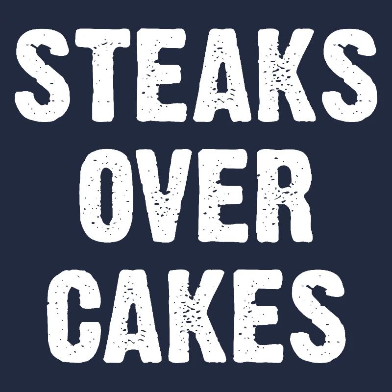 Steaks sur gâteaux