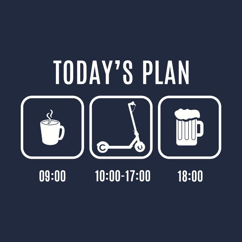 Plan For Today E-Scooter I E-Scooter City Scooter