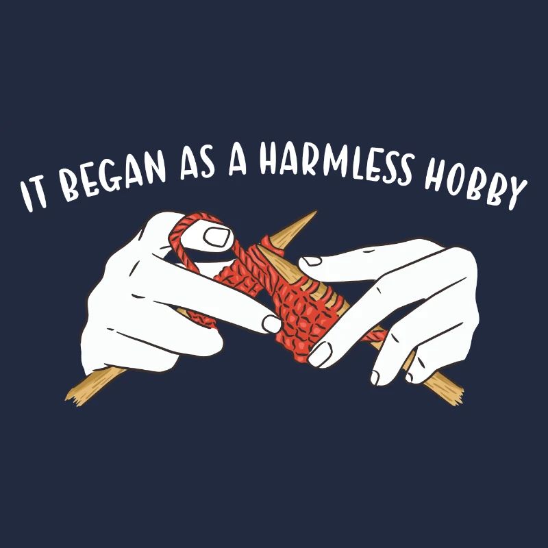 It Began As A Harmless Hobby Knitting