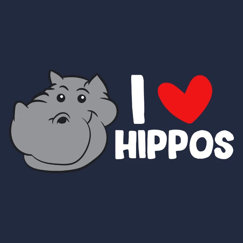 Nilpferd - I love hippos