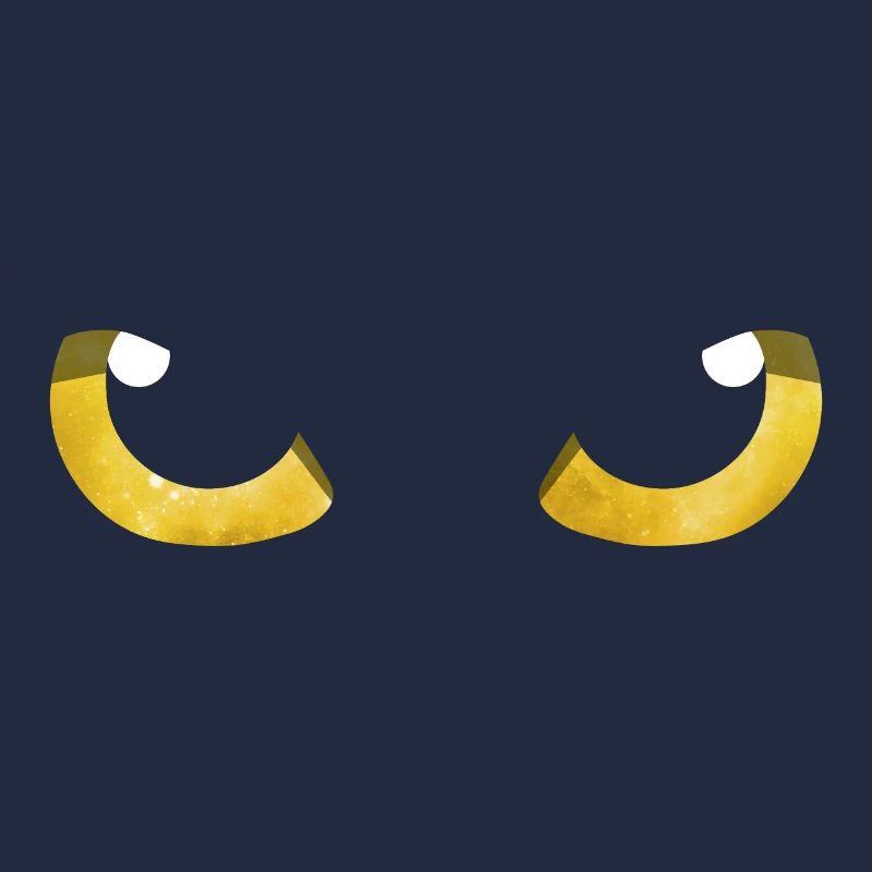 Yeux de chat jaune