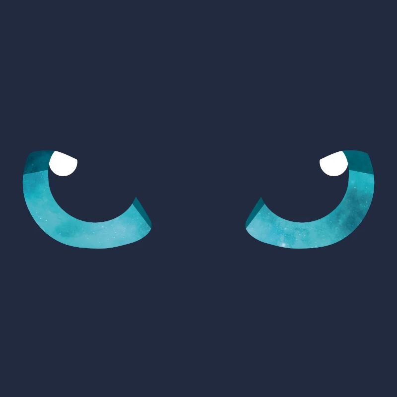 Yeux de chat Bleu