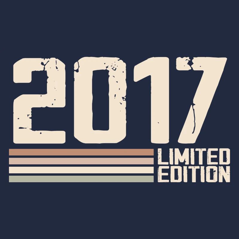 2017 Millésime 2017 Anniversaire 2017 Rétro 2017