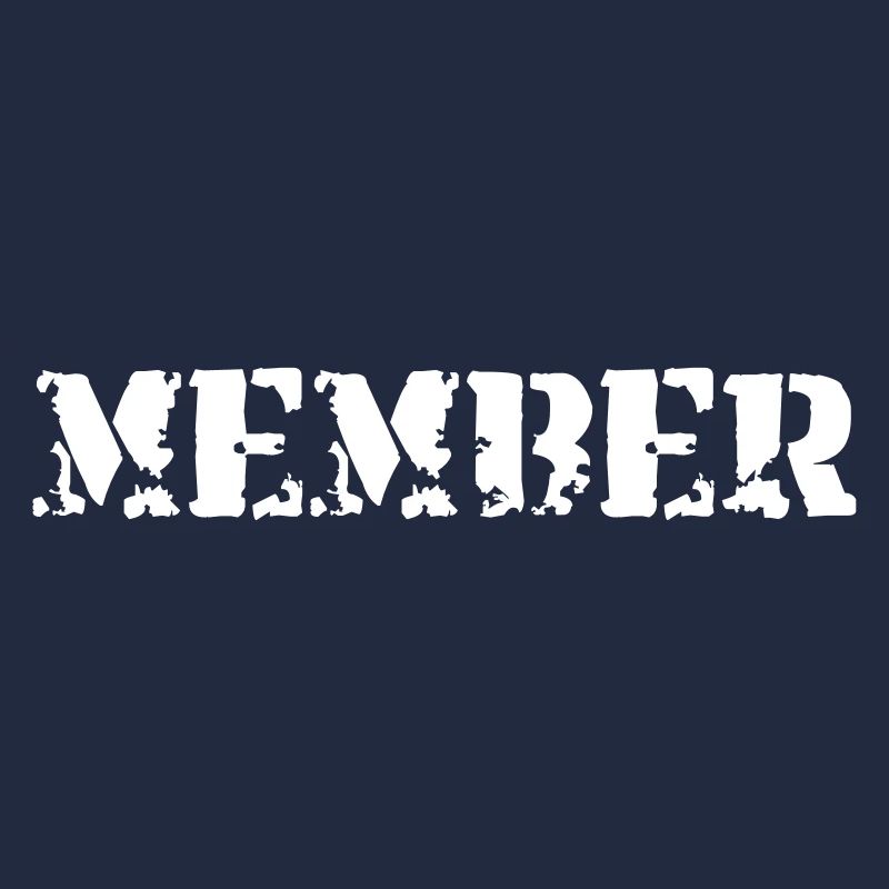 Member rétro Vector Design