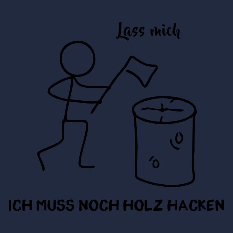 Stick Figure - Je dois encore couper du bois