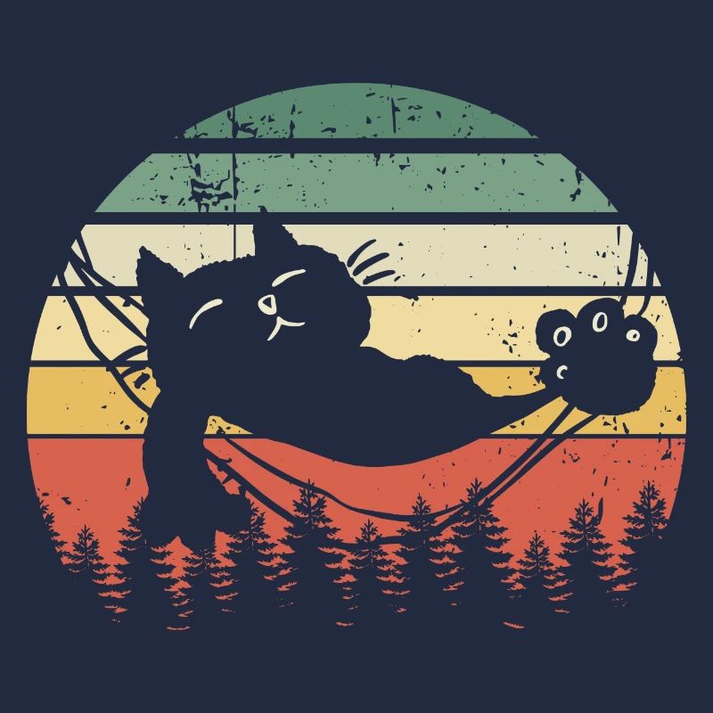 Katze Sunset