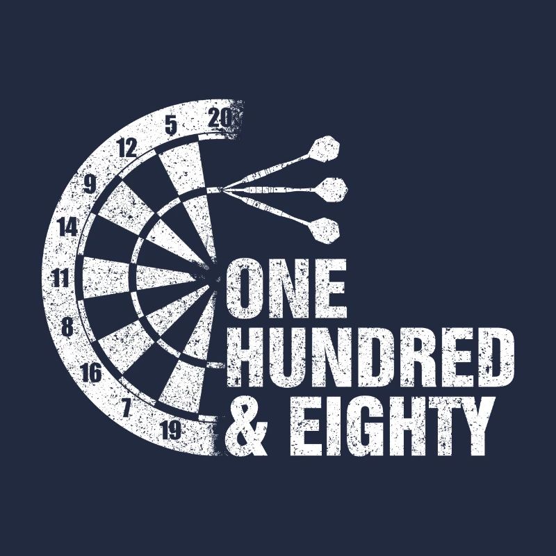 One Hundred Eighty 180 Triple 20 Dartscheibe Dart