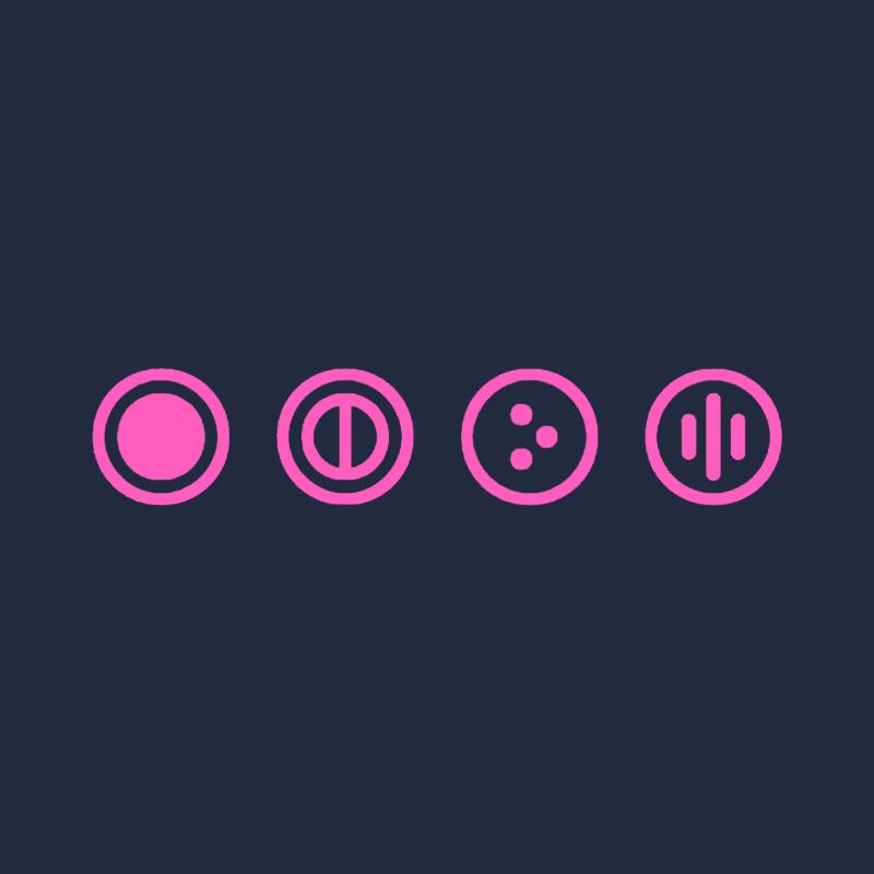 osu! gamemodes Taiko, cercles de jeu de rythme CTB Mania