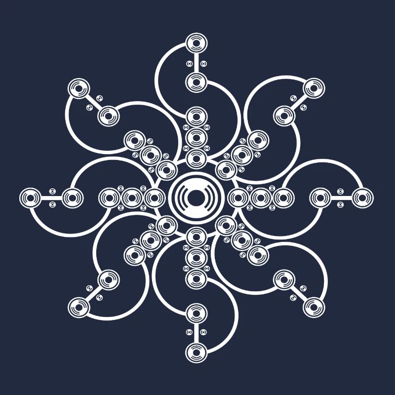 Kornkreis oder auch Crop circle genannt.