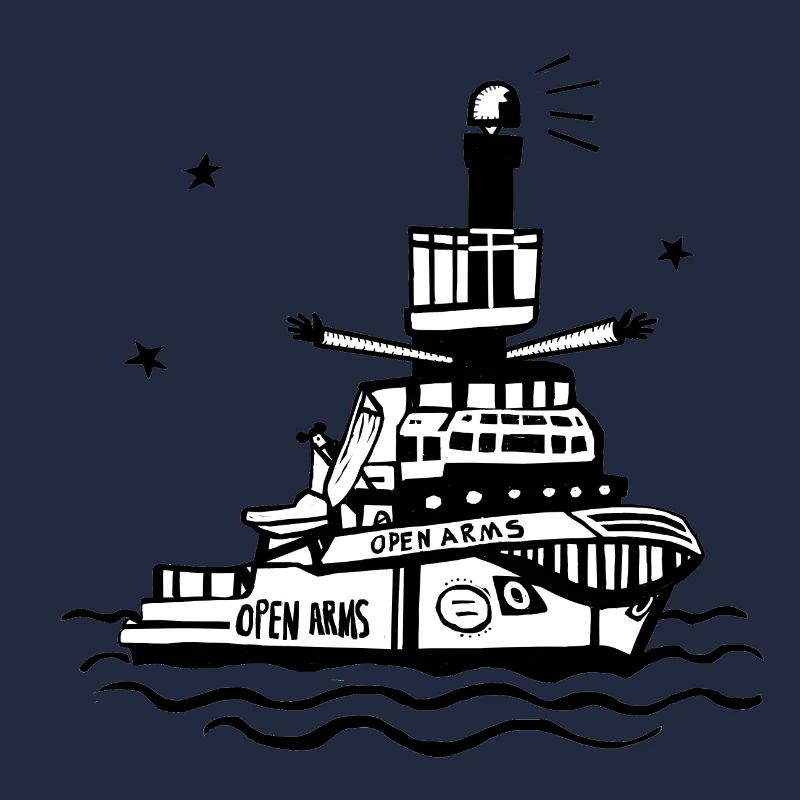 Boot, Flüchtlingsrettung, Seenotrettung