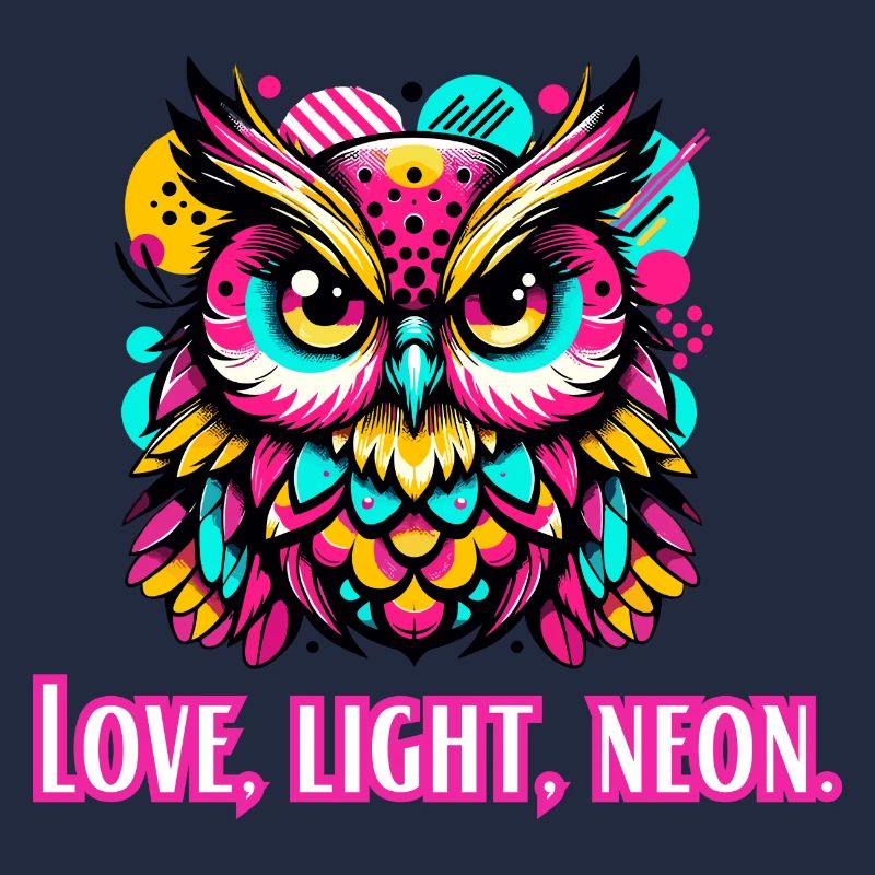 Love, Light, Neon Owl