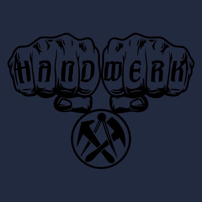 Dachdecker Faust Handwerk Beruf Profi Zunft Innung