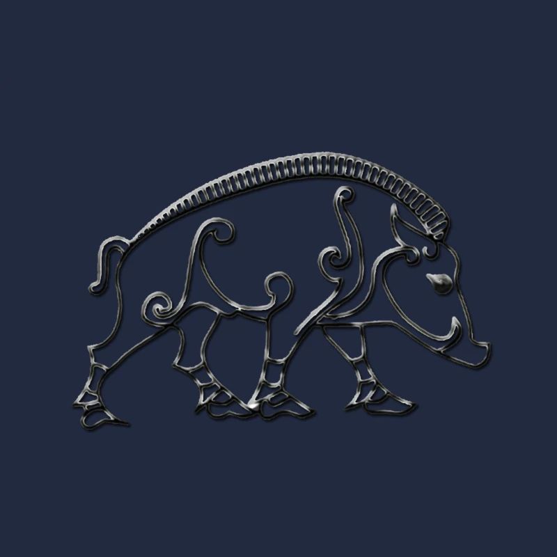 Celtic boar