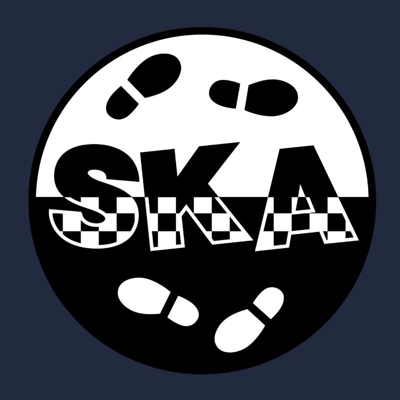 ska cercle sur fond blanc