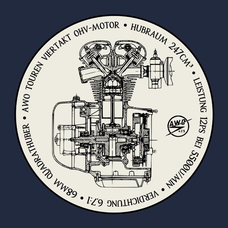 AWO Tour engine light gray